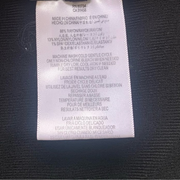 BCBGMaxAzria Alyona Strapless Bandage Mini Dress Sz S - Picture 7 of 8